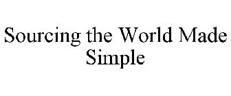 SOURCING THE WORLD MADE SIMPLE