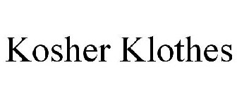 KOSHER KLOTHES