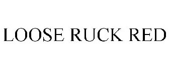 LOOSE RUCK RED