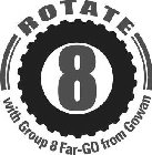 8 ROTATE WITH GROUP 8 FAR-GO FROM GOWAN
