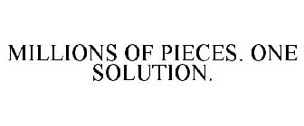 MILLIONS OF PIECES. ONE SOLUTION.