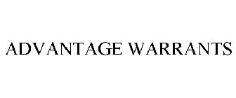 ADVANTAGE WARRANTS