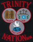TRINITY NATION MM I II III IV V VI VII VIII IX X FATHER SON HOLY SPIRIT
