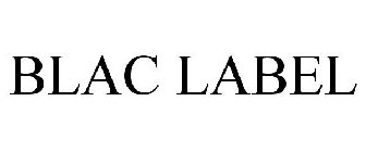 BLAC LABEL