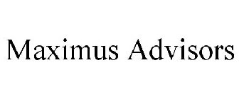 MAXIMUS ADVISORS