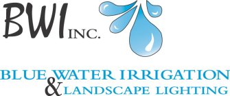 BWI INC. BLUE WATER IRRIGATION & LANDSCAPE LIGHTING