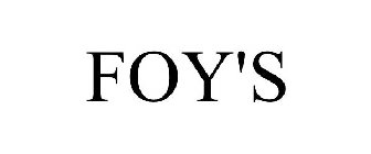 FOY'S