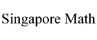 SINGAPORE MATH