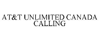 AT&T UNLIMITED CANADA CALLING