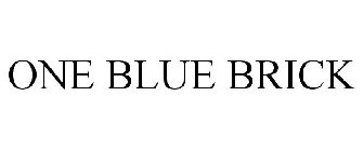 ONE BLUE BRICK