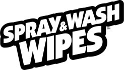 SPRAY & WASH WIPES
