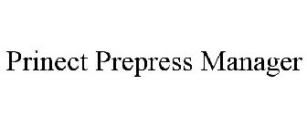 PRINECT PREPRESS MANAGER