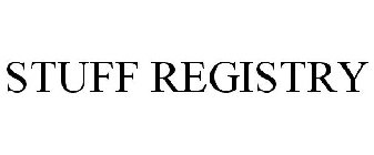 STUFF REGISTRY