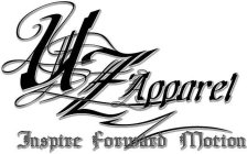 UZ APPAREL INSPIRE FORWARD MOTION