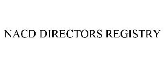 NACD DIRECTORS REGISTRY