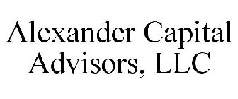 ALEXANDER CAPITAL ADVISORS, LLC