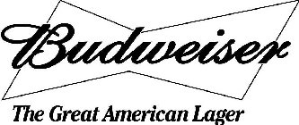 BUDWEISER THE GREAT AMERICAN LAGER