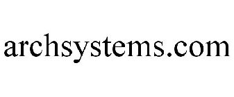 ARCHSYSTEMS.COM