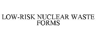 LOW-RISK NUCLEAR WASTE FORMS