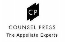 CP COUNSEL PRESS THE APPELLATE EXPERTS