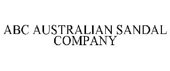 ABC AUSTRALIAN SANDAL COMPANY