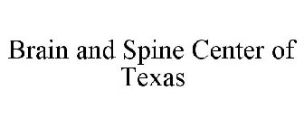 BRAIN AND SPINE CENTER OF TEXAS