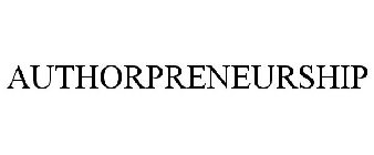 AUTHORPRENEURSHIP