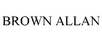 BROWN ALLAN