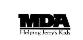 MDA HELPING JERRY'S KIDS