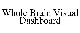 WHOLE BRAIN VISUAL DASHBOARD