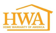 HWA HOME WARRANTY OF AMERICA