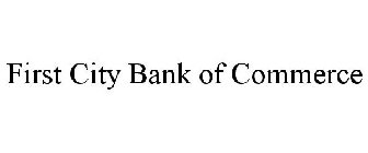 FIRST CITY BANK OF COMMERCE