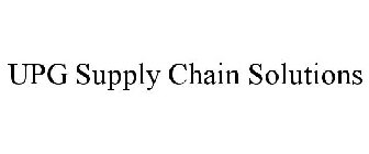 UPG SUPPLY CHAIN SOLUTIONS