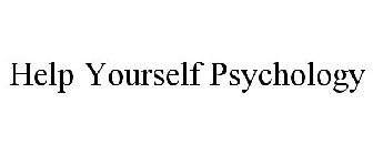 HELP YOURSELF PSYCHOLOGY