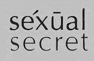SEXUAL SECRET
