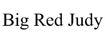 BIG RED JUDY