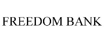 FREEDOM BANK