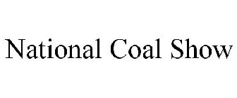 NATIONAL COAL SHOW