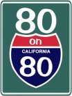 80 ON 80 CALIFORNIA