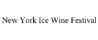 NEW YORK ICE WINE FESTIVAL