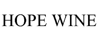 HOPE WINE