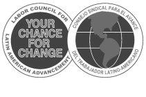 LABOR COUNCIL FOR LATIN AMERICAN ADVANCEMENT YOUR CHANCE FOR CHANGE CONSEJO SINDICAL EL AVANCE DEL TRABAJADOR LATINO-AMERICANO