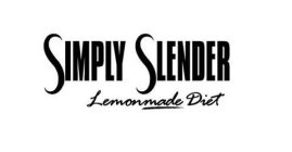 SIMPLY SLENDER LEMONMADE DIET