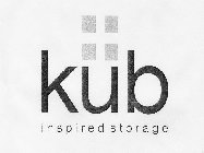 KUB INSPIRED STORAGE