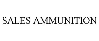 SALES AMMUNITION