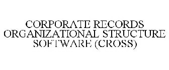 CORPORATE RECORDS ORGANIZATIONAL STRUCTURE SOFTWARE (CROSS)