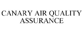 CANARY AIR QUALITY ASSURANCE