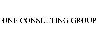 ONE CONSULTING GROUP