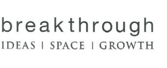 BREAKTHROUGH IDEAS | SPACE | GROWTH