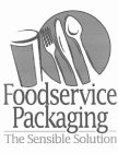 FOODSERVICE PACKAGING THE SENSIBLE SOLUTION